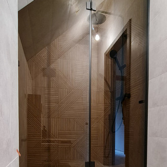 Nestandartinės dušo kabinos Vilnius Art Glass nuotrauka 5