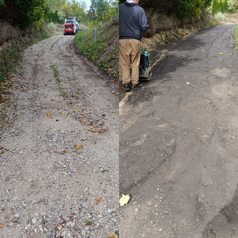 Kelio irengimas, laikino kelio irengimas, betono skalda, frezuotas asvaltas, kainos priklauso nuo darbu apimties. Vilnius MB VALSORA nuotrauka 7 Kelio irengimas Vilnius MB VALSORA nuotrauka 7
