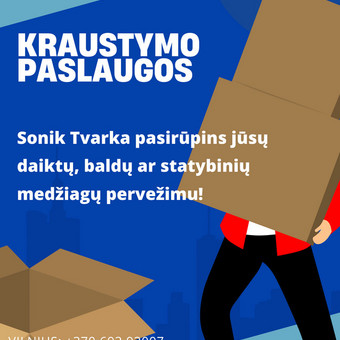 Kraustymo paslaugos Vilnius Sonik Tvarka nuotrauka 17
