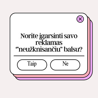 Galiu įgarsinti jūsų turimą reklamą (rašau siužetus ir tekstus). Kaunas Nomeda nuotrauka 5 Reklamos, video įgarsinimas Kaunas Nomeda nuotrauka 5