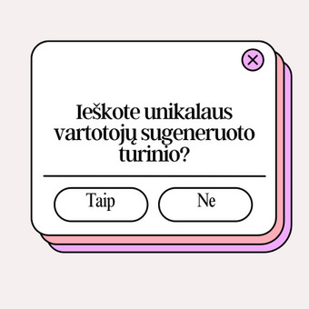 Vartotojų sugeneruotas turinys su dviem skirtingais 'hooks'. Kaunas Nomeda nuotrauka 7 UGC kūrimas Kaunas Nomeda nuotrauka 7