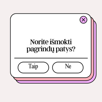 Iki susitikimo aptariame visas dominančias temas. Susitikus kartu sukuriame 3 mėnesių planą, mokau idėjų paieškos, kaip tikslingai naudoti DI, taip pat filmavimo ir montavimo pagrindų. 4 val. trukmės. Kaunas Nomeda nuotrauka 13 Individualūs mokymai kaip vesti soc. tinklus Kaunas Nomeda nuotrauka 13