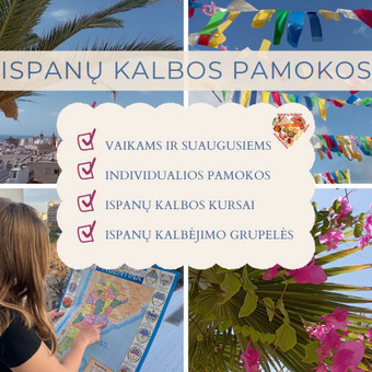 Mokau tiek vaikus, tiek suaugusius nuotoliu.
Individualios pamokos: https://forms.gle/P98u4BFohohv5U6n6 Kaunas Emilija Buividavičiūtė nuotrauka 1 Papildomas ispanų kalbos mokymas Kaunas Emilija Buividavičiūtė nuotrauka 1