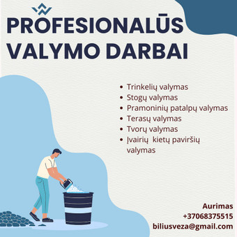 Trinkelių, stogų, fasadų valymo darbai Alytus Aurimas Bilius nuotrauka 16