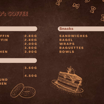 Kavinių ir restoranų meniu maketavimas Panevėžys Thedigitalfeather nuotrauka 11