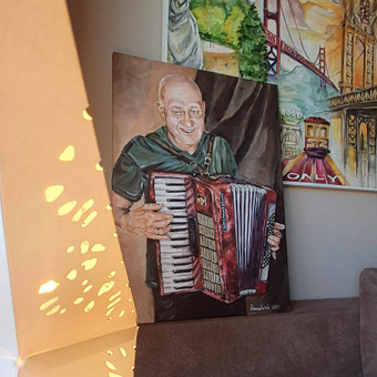 Portretų tapyba Klaipėda NE MENAS art gallery nuotrauka 1