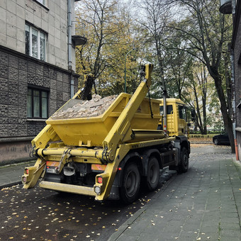 Statybinių atliekų išvežimas Klaipėda Griovimas Klaipėda nuotrauka 2