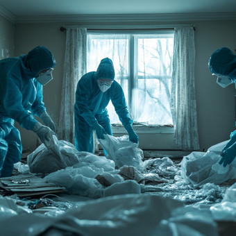 Cheminis stipriai užterštų patalpų valymas Vilnius BioHomEx nuotrauka 28