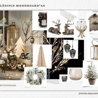 Jei norite originalaus namų papuošimo, ruošiu šventinius moodboard'us su nuorodomis į produkciją. Vilnius Justina Sakalienė nuotrauka 10 TEMINIAI KOLIAŽAI ŠVENTĖMS Vilnius Justina Sakalienė nuotrauka 10