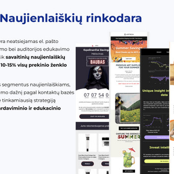 Naujienlaiškių kūrimas ir sklaida Vilnius Maily nuotrauka 3