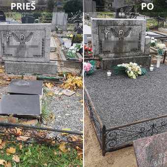 Apleistų kapų tvarkymas Kaunas Linas Zareckas nuotrauka 14