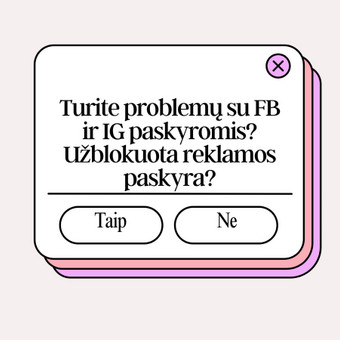 Norite susitvarkyti Meta paskyrą? Reklamos paskyrą? Turite problemų su Facebook ir Instagram profiliais ir reklamų paskyromis? Susisiekime:) Kaunas Nomeda nuotrauka 17 Meta verslo paskyros tvarkymas / techninė pagalba Kaunas Nomeda nuotrauka 17