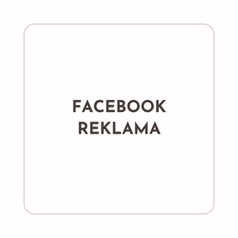Meta (FB, IG) reklama. Sukuriama efektyvi reklamos strategija, tikslinė auditorija, apskaičiuojamas biudžetas, sukuriamas vaizdinis ir tekstinis turinys, padedami pasiekti užsibrėžti tikslai. Vilnius Liveta Šikarskaitė nuotrauka 10 Facebook Reklama Vilnius Liveta Šikarskaitė nuotrauka 10