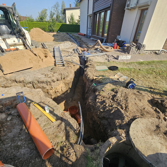 Drenažo įrengimas Vilnius Darko Kasyba, MB. nuotrauka 3