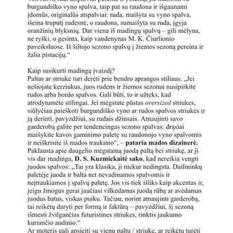 1. Susitikimas, spintos peržiūra, detox.
2. Sukomplektuojami įvaizdžiai iš turimo garderobo, sudaromas sąrašas rekomenduojamiems įsigyti.
3. Parenku naujus (papildymo)derinius iš parduotuvių. Kaunas Diana Sofija Kuzmickaitė nuotrauka 7 Individualaus stiliaus formavimas Kaunas Diana Sofija Kuzmickaitė nuotrauka 7