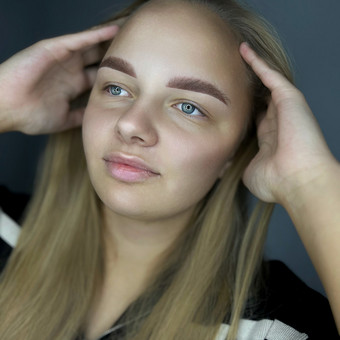 Antakių permanentinis makiažas Panevėžys Kristina Bulkauskienė nuotrauka 1