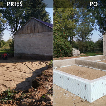 Rostverko įrengimas/betonavimas Panevėžio rajonas Aurimas G. nuotrauka 7