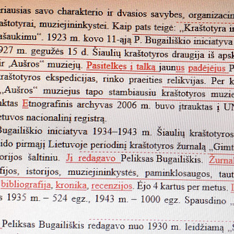 Istorija mane ypač domina, tad redaguoti istorinius tekstus man patinka, nes galiu pritaikyti savo žinias, sukauptas per ne vienus darbo metus. Kauno rajonas Margarita nuotrauka 30 Istoriniai tekstai Kauno rajonas Margarita nuotrauka 30