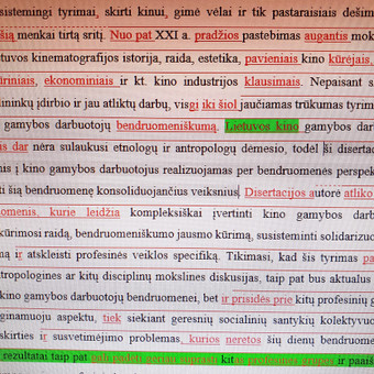 Padedu sutvarkyti mokslo disertacijos kalbą. Kauno rajonas Margarita nuotrauka 31 Mokslo disertacijų kalbos redagavimas Kauno rajonas Margarita nuotrauka 31