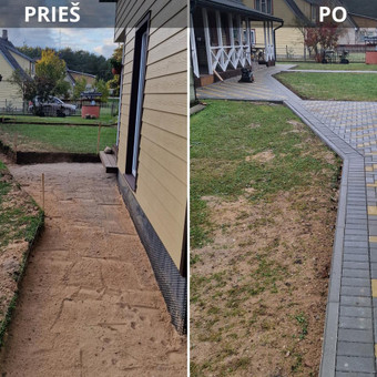 Trinkelių klojimas su medžiagomis Kaunas Robertas nuotrauka 4