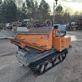 •Mini vikšrinis Dumperis
•Keliamoji galia 1500kg(nuosavas svoris 1300kg)
•Tripusis išsipylimas
•Dyzelinas
Galimas pristatymad Šiauliai UAB PEINTAS nuotrauka 7 Mini Damperis Vikšrinis Šiauliai UAB PEINTAS nuotrauka 7