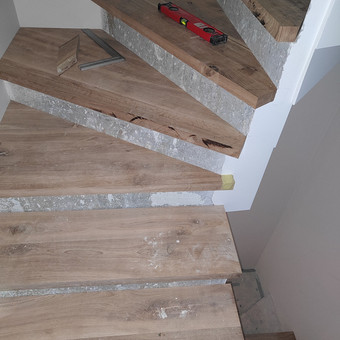 Mediniai laiptai, gamyba Vilnius Bodia Snigur nuotrauka 3