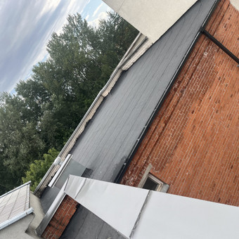 Pažeistų stogų remontas, pažeistų stogu taisymas, betonavimas, 2 sluoksnių dengimas. Panevėžys Gsworkslt nuotrauka 4 Stogų dengimas Panevėžys Gsworkslt nuotrauka 4