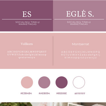 Identiteto kūrimas (Brand Kit): logotipo kūrimas, šriftų ir spalvų parinkimas pagal archetipų teoriją.
Norint, kad klientas Jus atsimintu būtina turėti savo vizualinį identitetą. Kaunas Eglė Staškevičiūtė nuotrauka 1 Prekės ženklų kūrimas ir valdymas Kaunas Eglė Staškevičiūtė nuotrauka 1