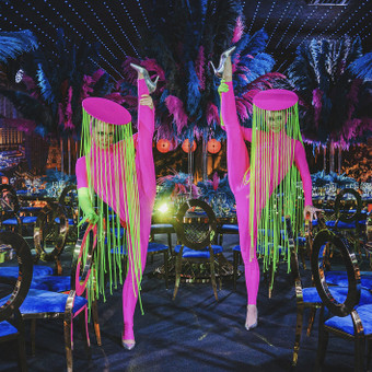 NEON MEDŪZOS (svečių pasitikimas) Kaunas DIAMONDS SHOW nuotrauka 11