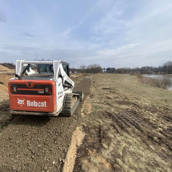 Bobcat nuoma Vilnius Gerbūvio darbai nuotrauka 1