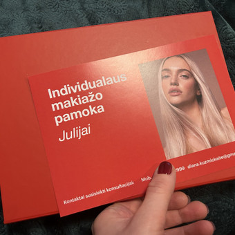 Paslauga derinama asmeniškai, todėl kviečiu kreiptis dėl kainos ir detalių individualiam susitarimui: diana.kuzmickaite@gmail.com arba +37061883999
Jau sukurti mokymų paketai savarankiškam mokymuisi! Kaunas Diana Sofija Kuzmickaitė nuotrauka 13 Dovanų kuponas Kaunas Diana Sofija Kuzmickaitė nuotrauka 13