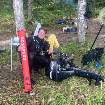 Daiktų paieška ir ištraukimas iš vandens Vilnius MB DIVING SERVICES nuotrauka 1