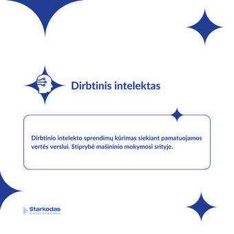 Dirbtinis intelektas Vilnius Starkodas, UAB nuotrauka 6