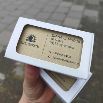 Vizitinių kortelių maketavimas Vilnius Laura Gri nuotrauka 6