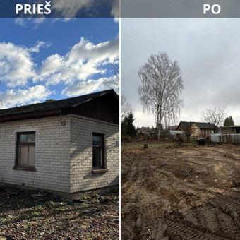 Pastatų griovimas Vilnius Vytautas Tveraga nuotrauka 2
