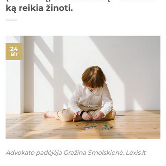 Šeimos teisės paslaugos Marijampolė Gražina Smolskienė nuotrauka 3