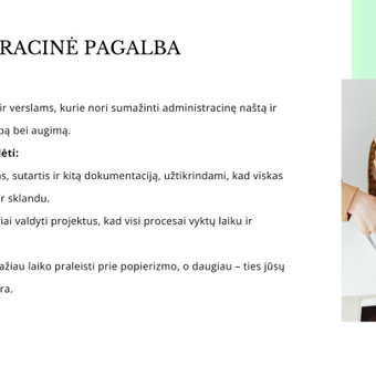 Administracinė Pagalba - Tvarkome sąskaitas, sutartis ir kitą dokumentaciją; Padedame efektyviai valdyti projektus Vilnius Timegeeks nuotrauka 1 Virtualaus asistento paslaugos Vilnius Timegeeks nuotrauka 1