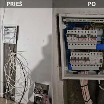 Elektros instaliacija Vilnius Gediminas nuotrauka 1