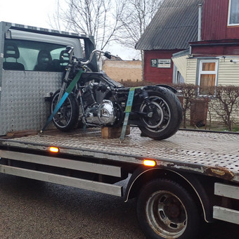 Motociklų pervežimas Šiauliai Deividas Dabu nuotrauka 5