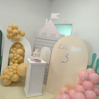Barbie dėžės / Pilies sienelės nuoma Vilnius Baliono Misija nuotrauka 3