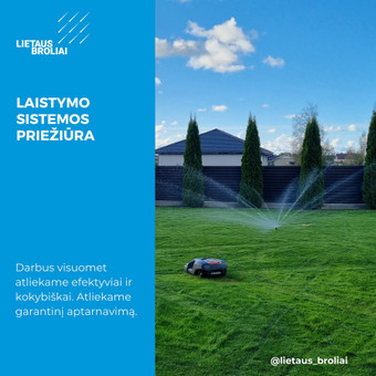 Vejos automatinis laistymas Klaipėdos rajonas Remigijus Pocius nuotrauka 3