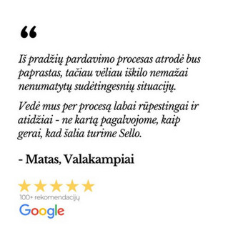 Konsultavimas NT pardavimo klausimais Vilnius Sello - NT ekspertai be procentų nuotrauka 3