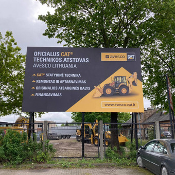 Reklaminių stendų gamyba Klaipėda UAB Dėmesio srautas nuotrauka 3