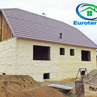 Rąstinių sienų šiltinimas Vilnius Eurotermus nuotrauka 4