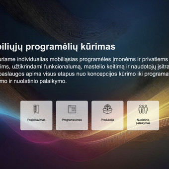 Kuriame aukštos kokybės Android programėles, veikiančias visuose įrenginiuose su skirtingomis OS versijomis. Užtikriname stabilų veikimą ir geriausią naudotojų patirtį. Klaipėda EmptyViewApps nuotrauka 1 Android aplikacijų kūrimas Klaipėda EmptyViewApps nuotrauka 1
