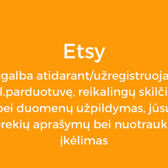 Etsy parduotuvės atidarymas Vilnius Roberta Jus nuotrauka 6