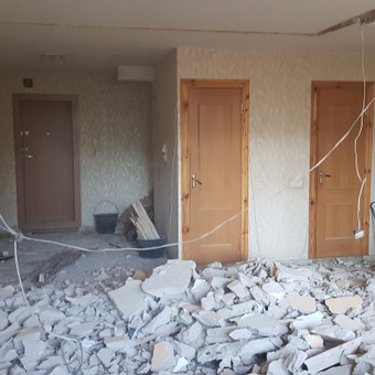 Pertvarų, sienų griovimas Panevėžys Griovimo Darbai nuotrauka 1