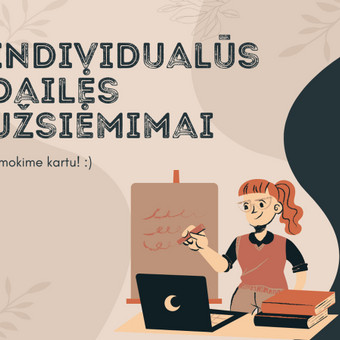 Papildomos dailės pamokos Kaunas Mantas Kresninkevičius nuotrauka 1
