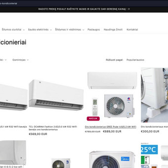 Bevėjis oro kondicionierius TSL Ocarina T-PRO 3,5 kW Alytus nordicmaster.lt nuotrauka 12
