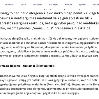 Pranešimų spaudai rengimas Vilnius Komunikacijos partneriai, MB nuotrauka 6